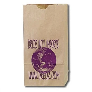 Popcorn Bags - Natural 4 1/4" x 2 3/8" x 8 3/16"