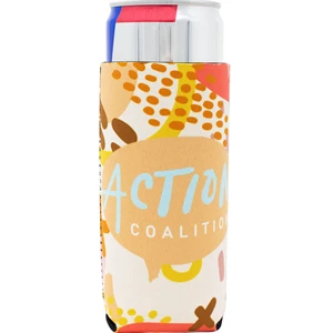 12 oz. Slim Full Color Neoprene Seltzer Coolie