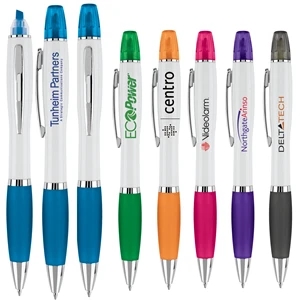 Curvaceous Ballpoint/Highlighter