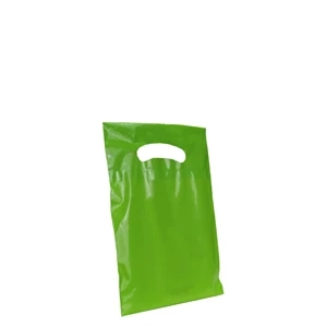 7.5" x 10" Small Eco-friendly Die Cut Plastic bag