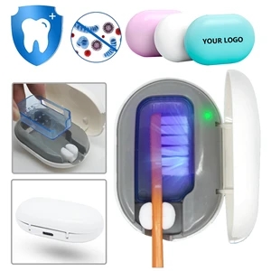 Portable Mini UVC Toothbrush Sterilizer Case