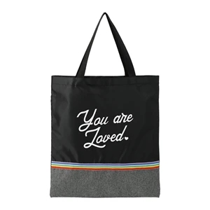 Rainbow RPET Convention Tote