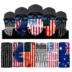 Seamless Rally Tube Mask Headwear Face Scarf Bandana