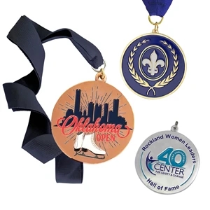 Custom Die Struck Brass Medals & Medallions