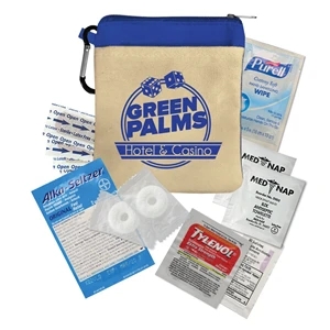 Canvas Recovery Zipper Tote Kit