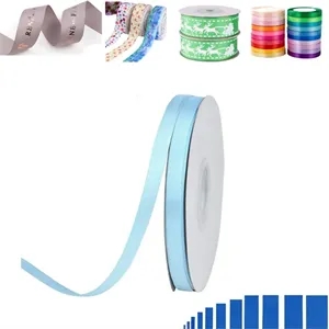 3/8 Inch Satin Ribbon Rolls