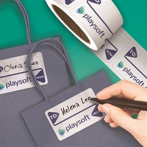 Custom Roll Labels Matte (Writable)