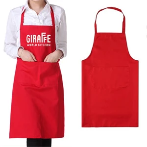 Kitchen Apron w/ Custom Imprint & Adjustable Strap 22" x 32"