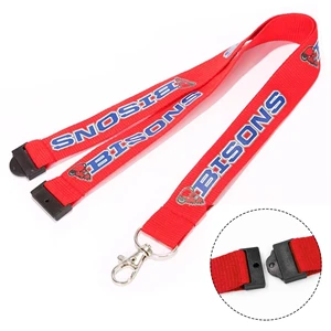 Safety Breakaway Custom Silkscreen Polyester Lanyards