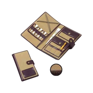 Golf Score Card Organizer, Holds Scoring Necessities, With Full Length Pockets