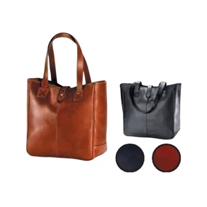 Bridle - Beautiful Oversized Leather Tote With A Partially Lined Interior