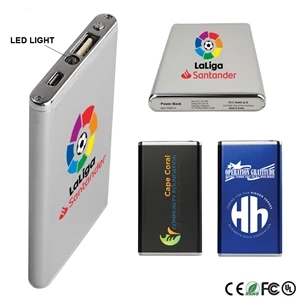 UL Certified Battery Power Bank with LED Flashlight 3000mAh