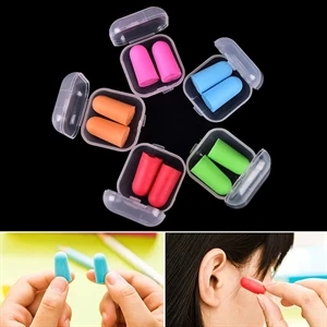 Soft Foam Ear Plug With Case