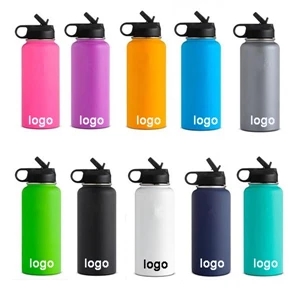 32OZ Vacuum-Insulated Stainless-Steel Water Bottle