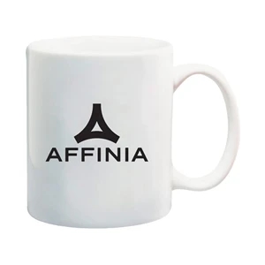 11 oz. Custom Ceramic Mug - 1 Color Imprint