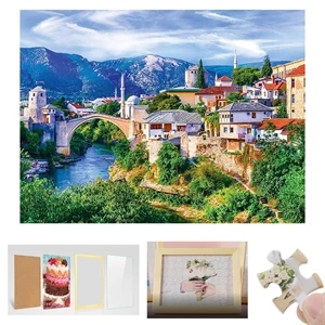 35 Piece Wooden Jigsaw Puzzles With Photo Frame