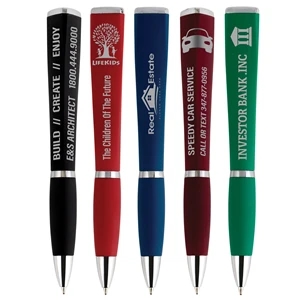 Custom Logo Satin Touch Ad Pen