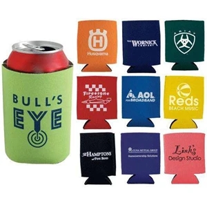 Custom Logo Foldable Foam Can Cooler