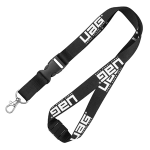 3/4" Screen Printed Lanyard w/Safety Breakaway