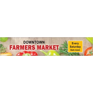 3' x 15' Custom Vinyl Banner