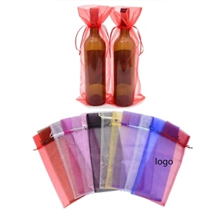 Organza Wine Bag