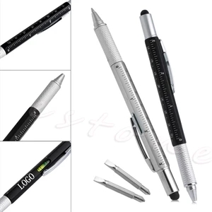 6 in 1 Touch Screen Stylus Screwdriver Ruler Pen