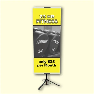 Value Banner Stand Single Sided Kit