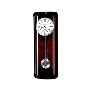 Cortez - Contemporary Wall Clock Finished In Black Satin On Hardwoods And Veneers