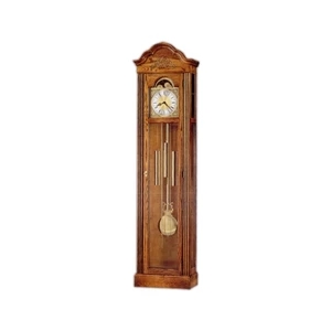 Ashley - Floor Clock Finished In Oak Yorkshire On Select Hardwoods And Veneers