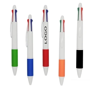 Custom LOGO Multi Ink Retractable Ballpoint Pen