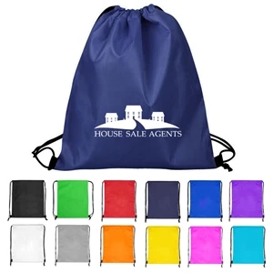 Economical Polyester Drawstring Backpack