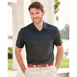 IZOD Colorblocked Space-Dyed Polo