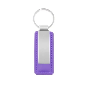 PU Leather Metal Key Tag