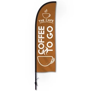 8ft Buy-Rite Feather Flag Complete Kit