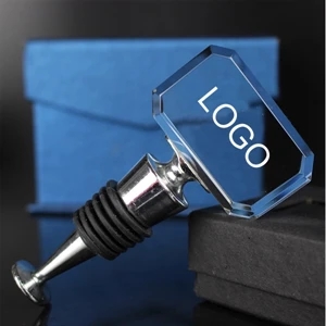 Personalized Crystal Wine Stopper