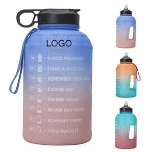 74 Oz Large Capacity Plastic Fitness Outdoor Sports Bottle