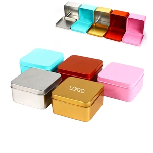 Square Tinplate Packing Box Containers