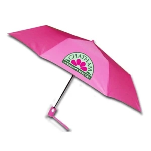 Sun Blocker Solid Auto Open Folding Umbrella
