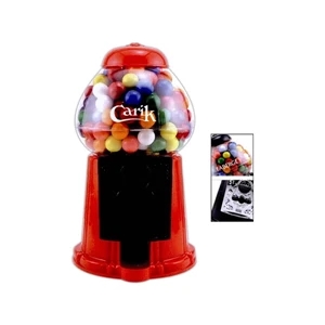 Gumballs For Plastic Design, 9" Gumball Machine In Choice Of Red Or Black
