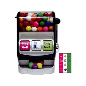Executive - Decision Maker Empty Slot Machine With Pull Handle To Dispense Candy