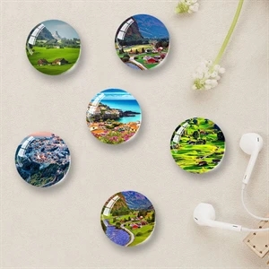 Beautiful Glass Fridge Magnets