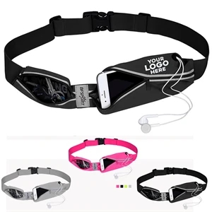 Outdoor fitness sports double mouth waist bag