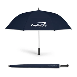 Custom Logo The Weatherman® 62 Golf Umbrella