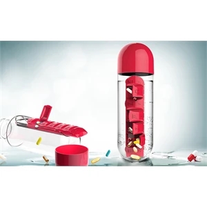 The "in style" Pill Organizer Bottle