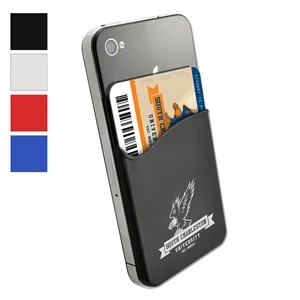 Adhesive Silicone Cell Phone/Credential Wallets