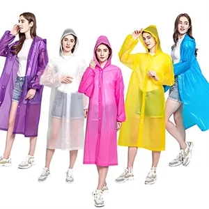 Men and Women Eva Raincoats, Non-Disposable Multifunctional