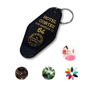 Vintage ABS Hotel Motel Keychain