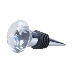 Crystal Diamond Wine Stopper