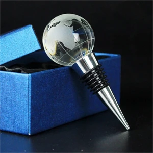 World Globe Wine Bottle Stopper
