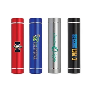 Cylinder Power Bank - Lithium Travel Charger 2200mah